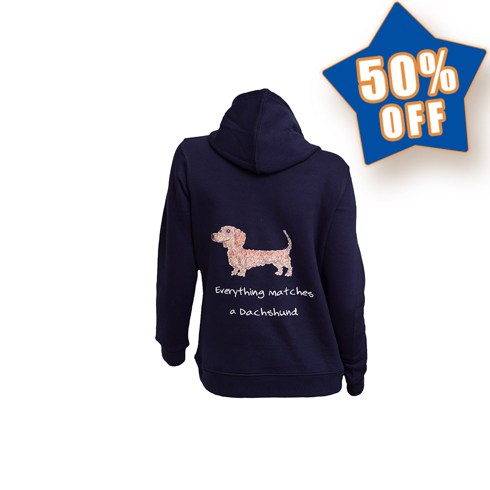 Ladies Doodle Organic Hooded Sweatshirt