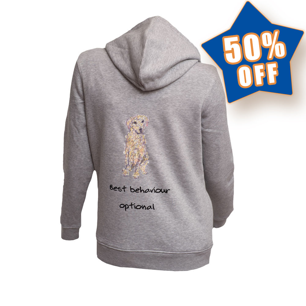 Ladies Doodle Organic Hooded Sweatshirt