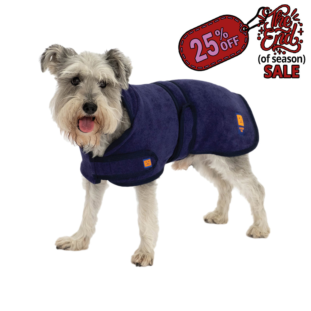 Bamboo Drying Dog Coat with FREE Paw & Face Towel