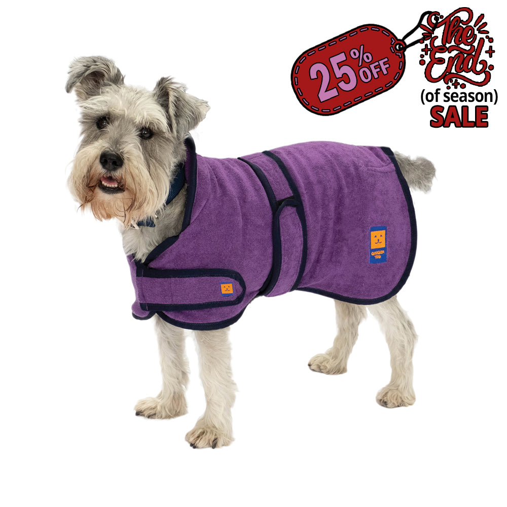 Bamboo Drying Dog Coat with FREE Paw & Face Towel