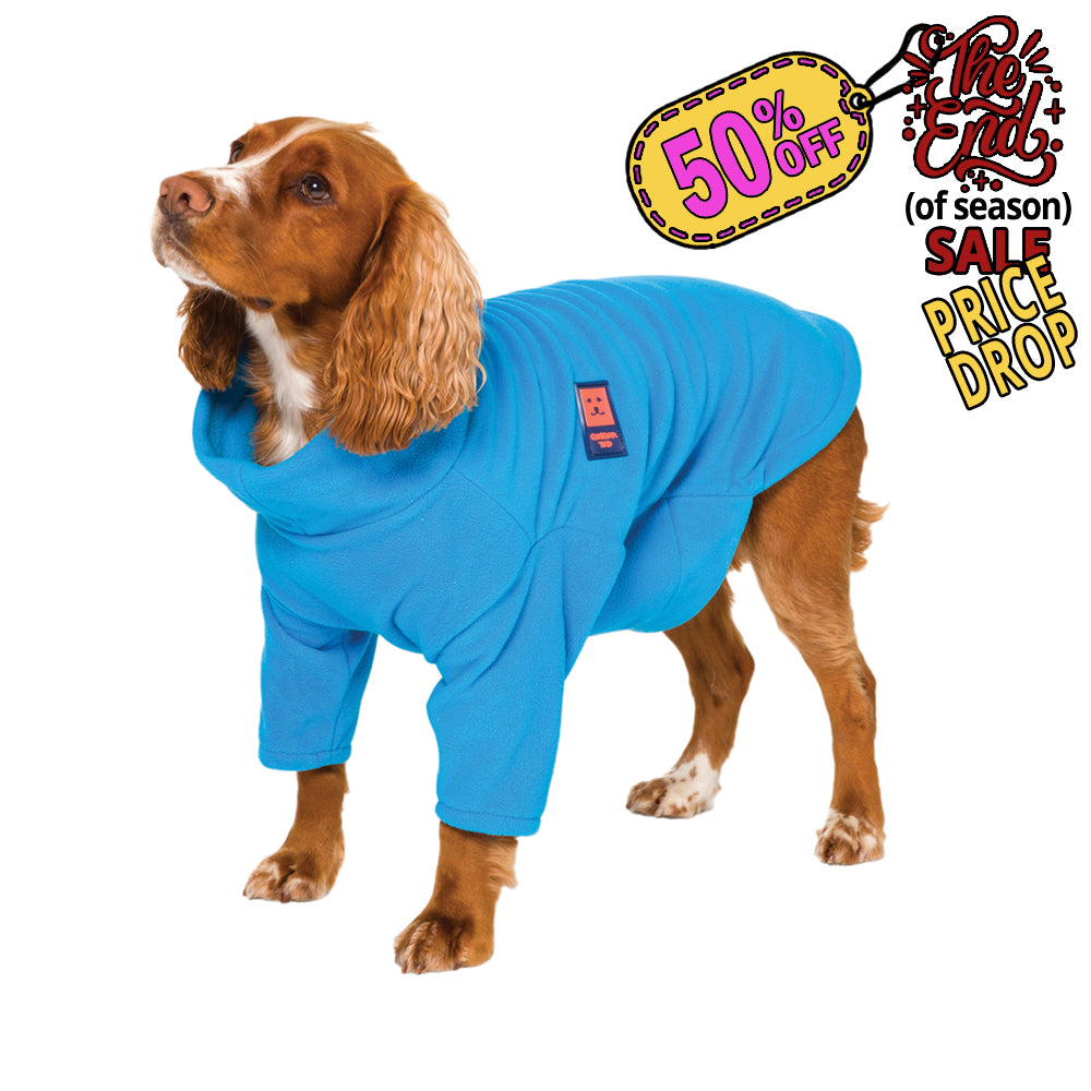 Cosy Fleece Dog Jumper (Small to Medium Sizes)