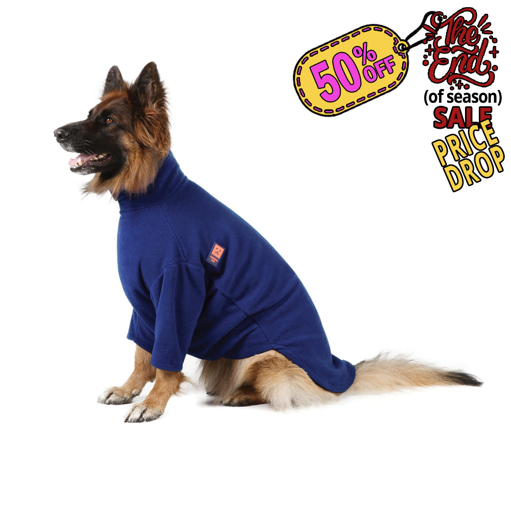 Cosy Fleece Dog Jumper (Large to Extra Large Sizes)