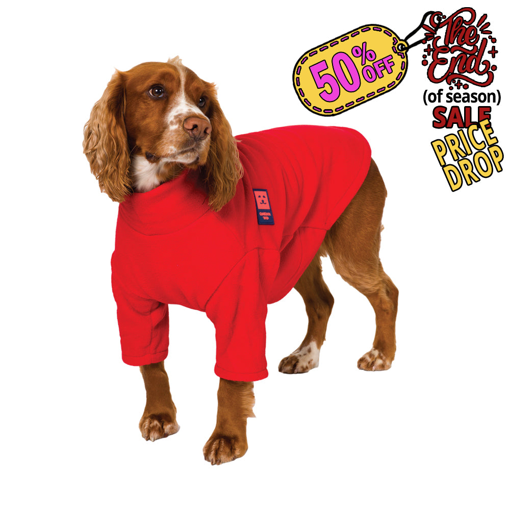 Cosy Fleece Dog Jumper (Small to Medium Sizes)