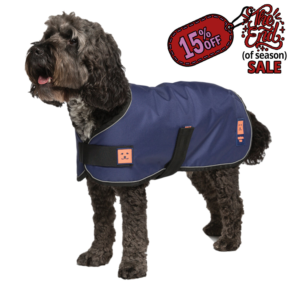 Waterproof Shower Dog Coat with Warm Lining