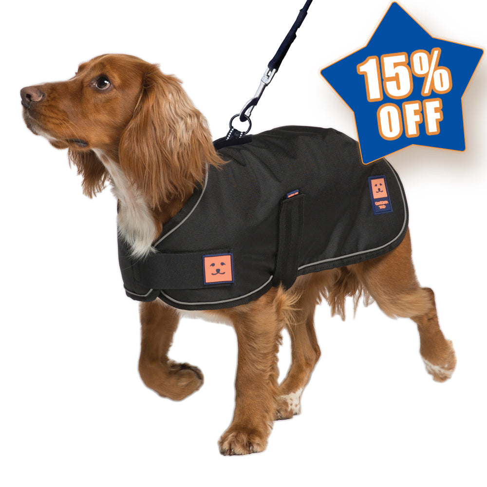 Waterproof Shower Harness Dog Coat with Warm Lining