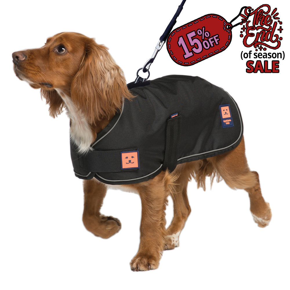 Waterproof Shower Harness Dog Coat with Warm Lining