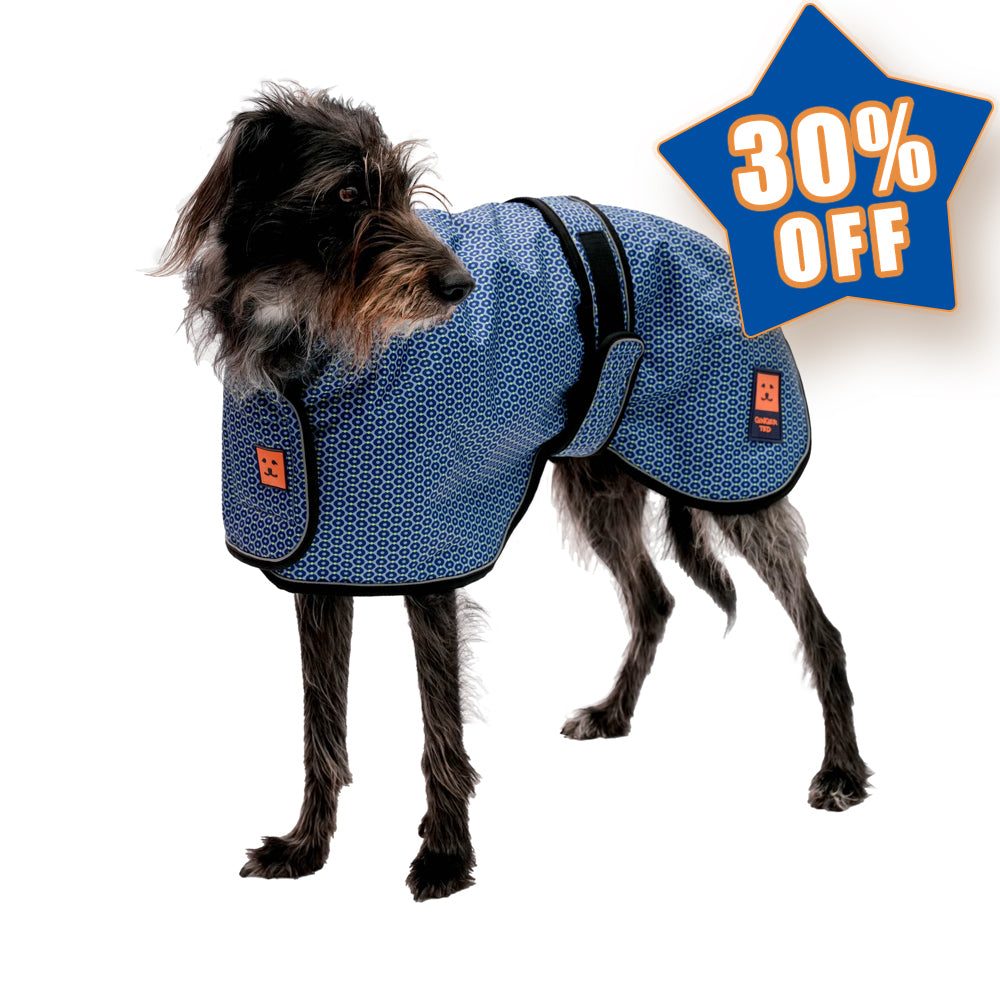 Waterproof Shower Greyhound Dog Coat (Limited Edition Colours) with Warm Lining