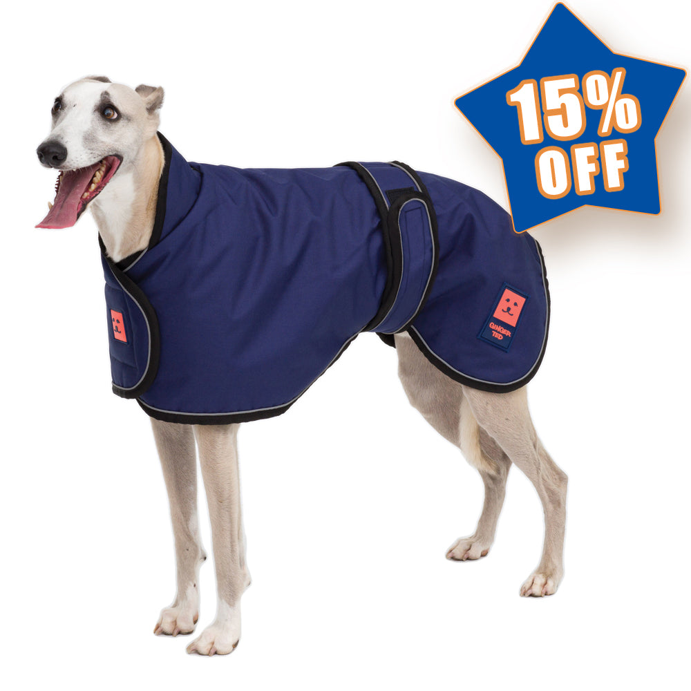 Waterproof Shower Lightweight Greyhound Dog Coat