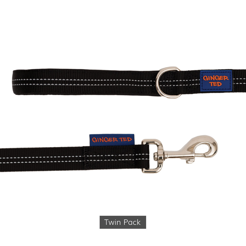 Reflective Comfort Nylon Padded Dog Lead